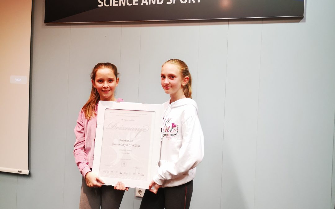 Podelitev priznanj najboljšim športnim šolam Slovenije