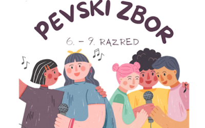 Mladinski pevski zbor – vabilo